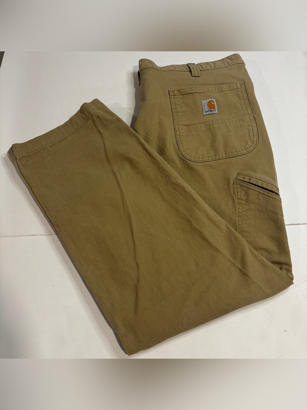 Carhartt Mens Relaxed Fit Pants, Size 40 x 30, Tan, 102291-253